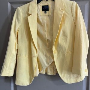 The Limited- Yellow Blazer